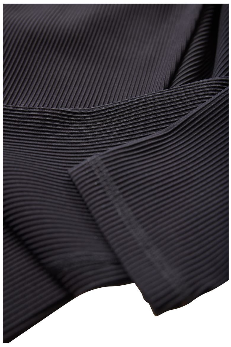 Ribbed Maternity Leggings, Alternate, color, BLACK