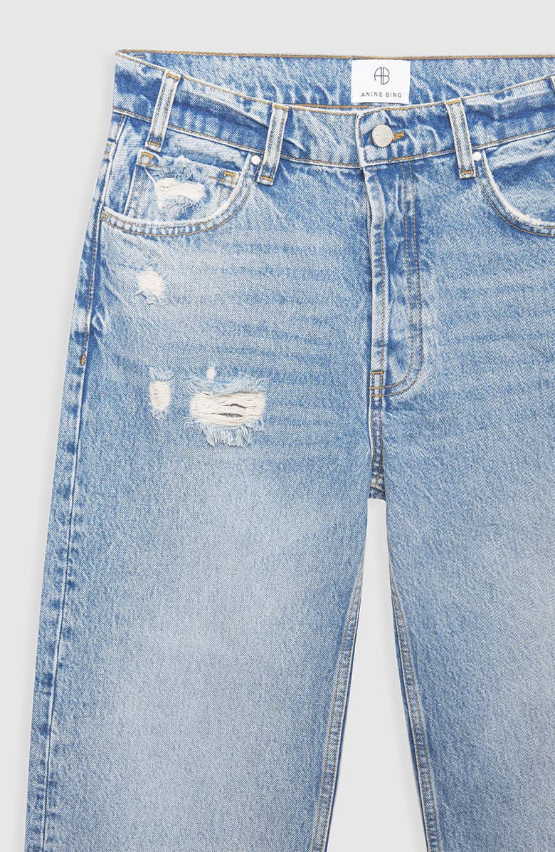 ANINE BING Gavin Jean, Alternate, color, Blue Reservoir