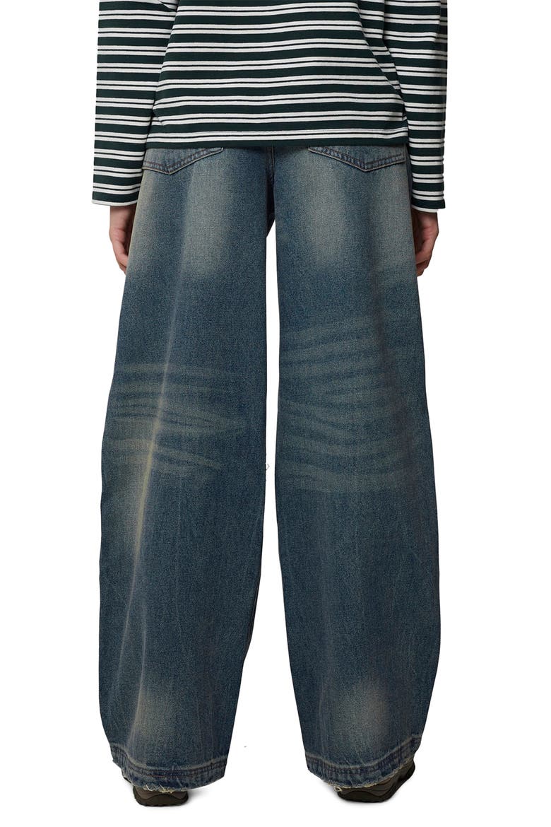 Denim Ripped Jean, Alternate, color, Medium Blue