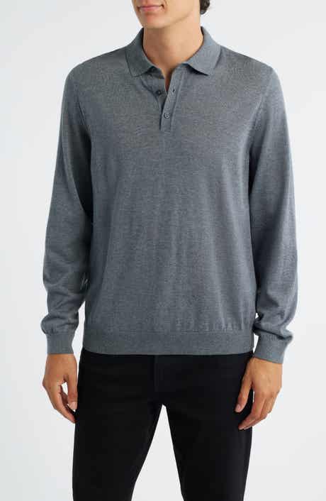 BOSS Lancione Wool Polo Sweater