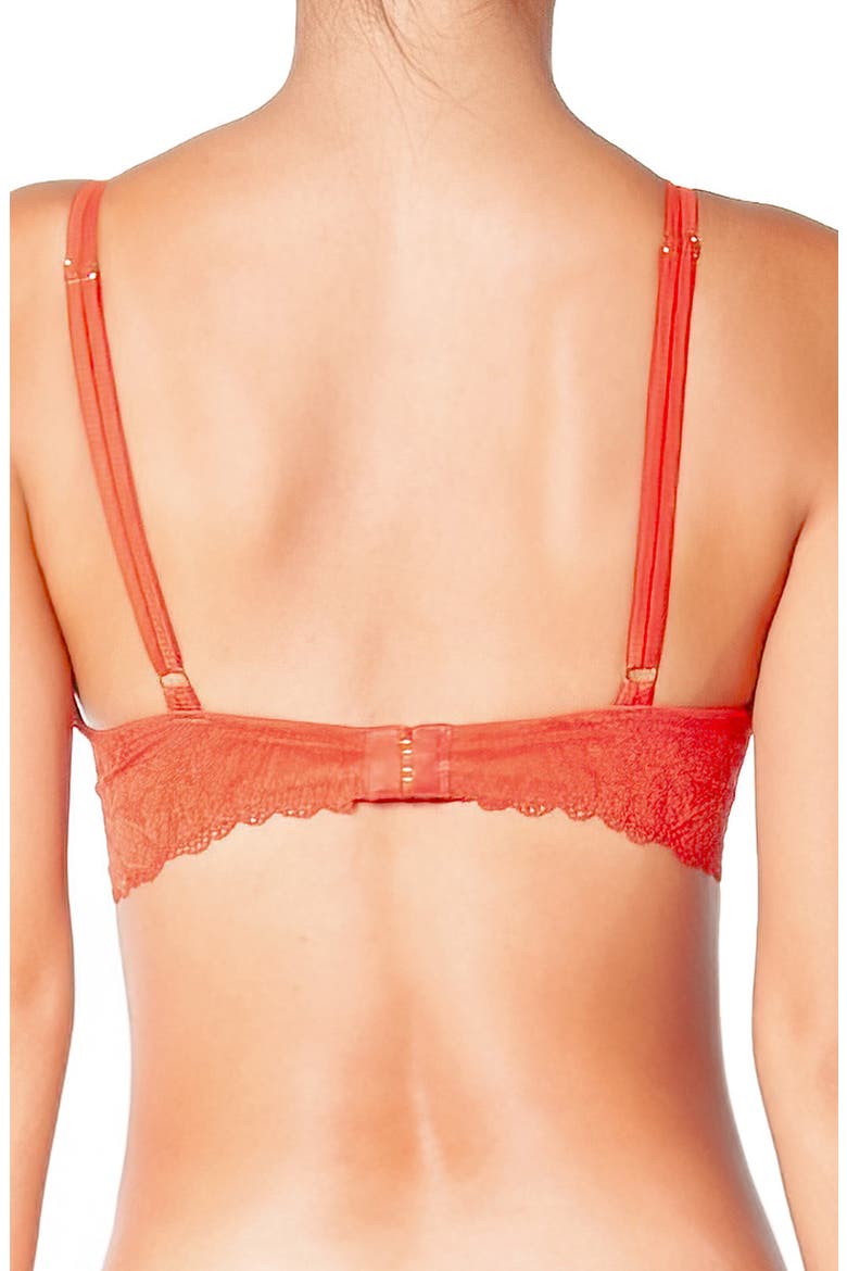 Brandy Wireless Bra, Alternate, color, BRICK