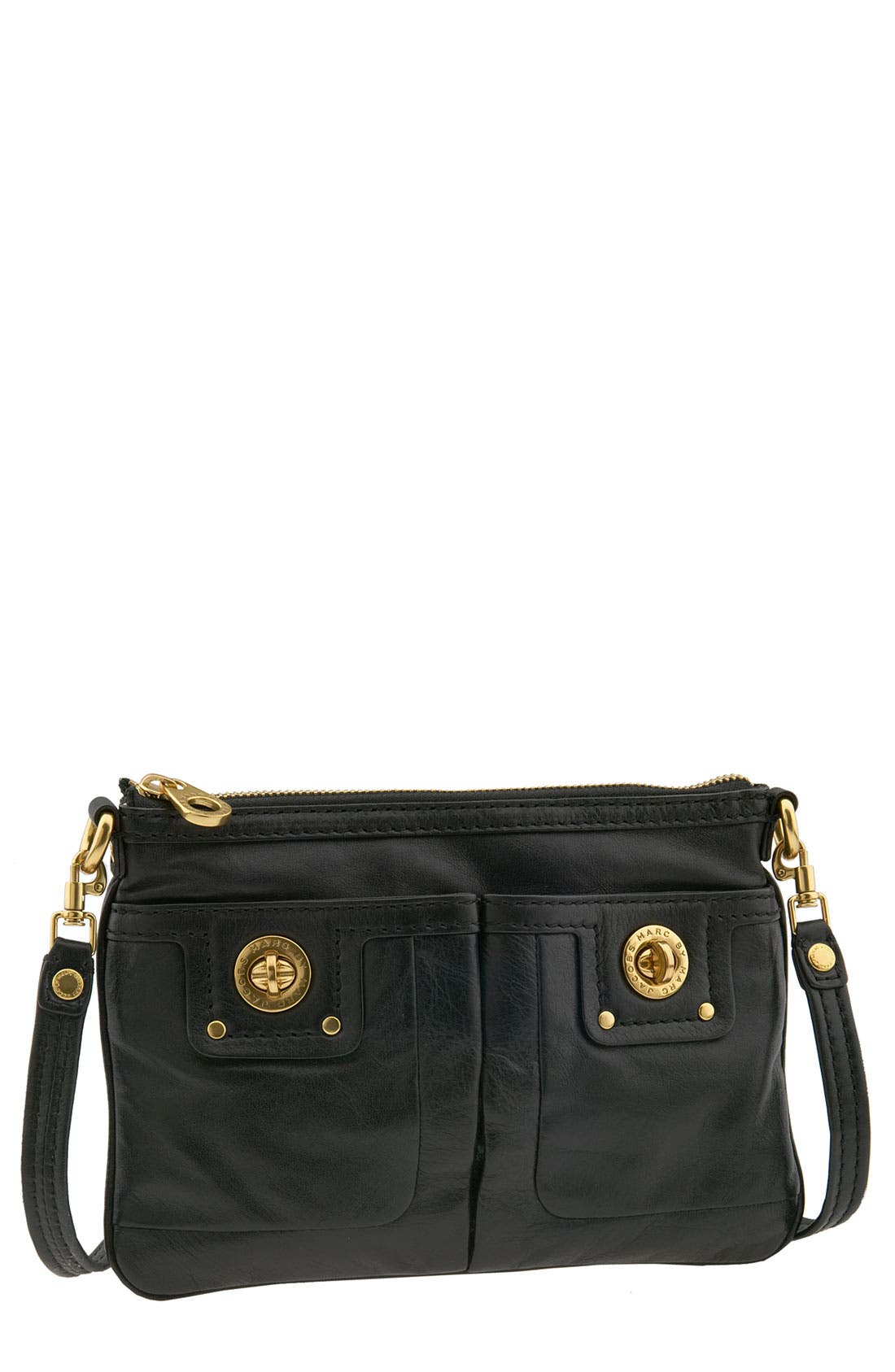 Marc Jacobs MARC BY MARC JACOBS 'Percy' Turnlock Crossbody Bag, Main, color, 
