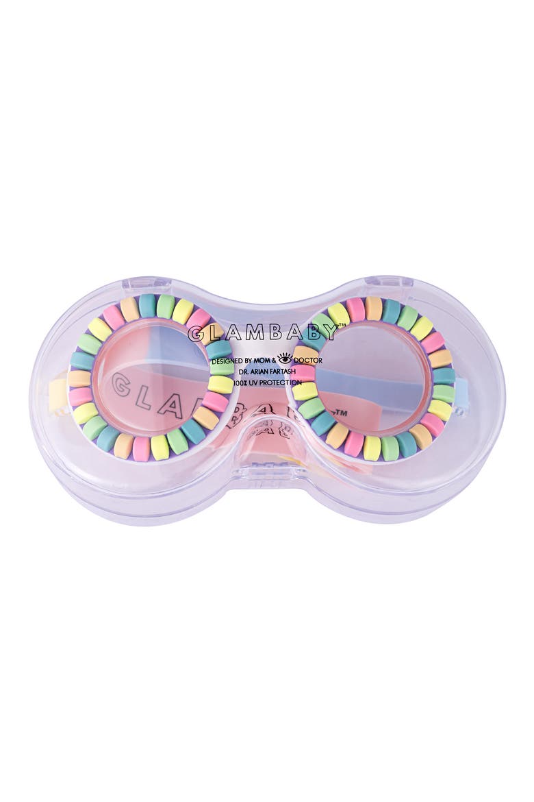 Kids' Dell Swim Goggles, Alternate, color, PINK