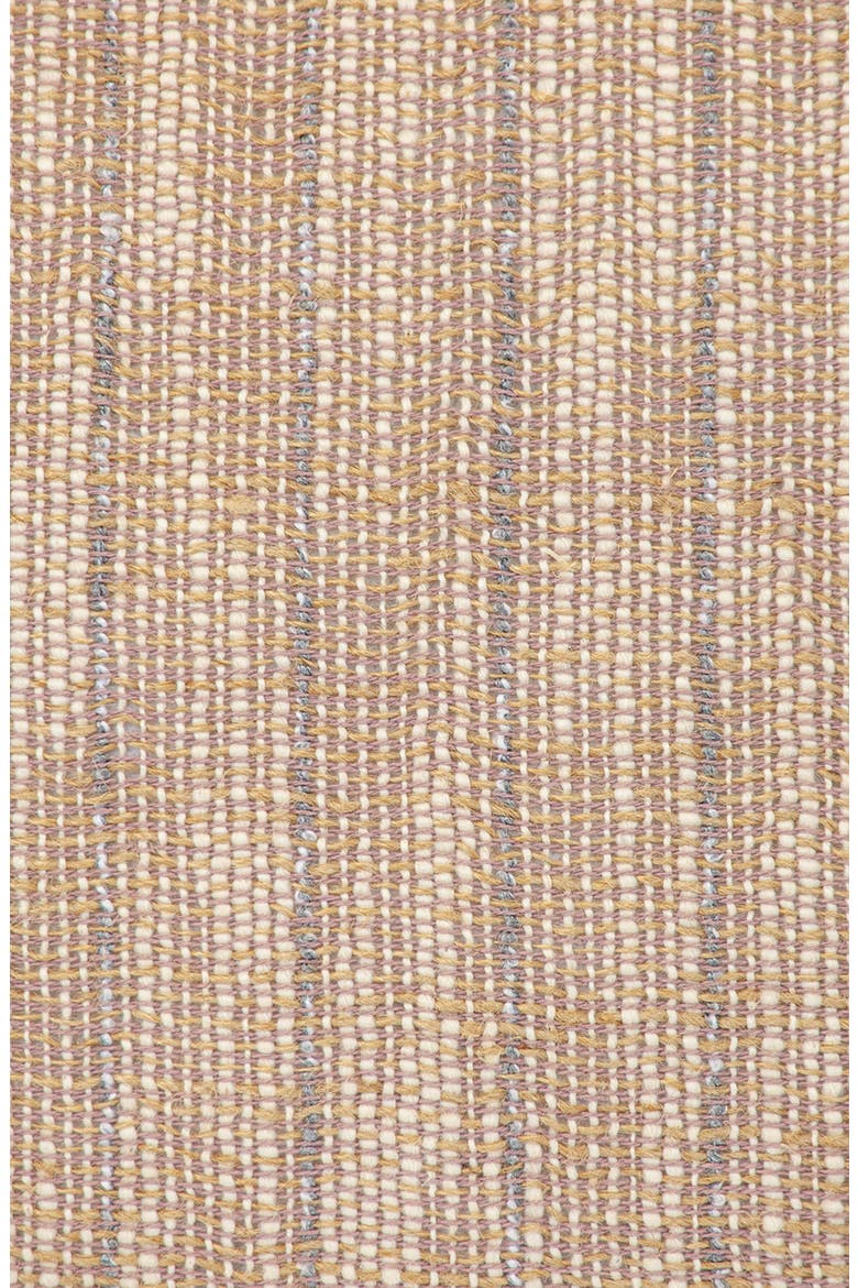 Woven Cotton Accent Pillow, Alternate, color, BROWN