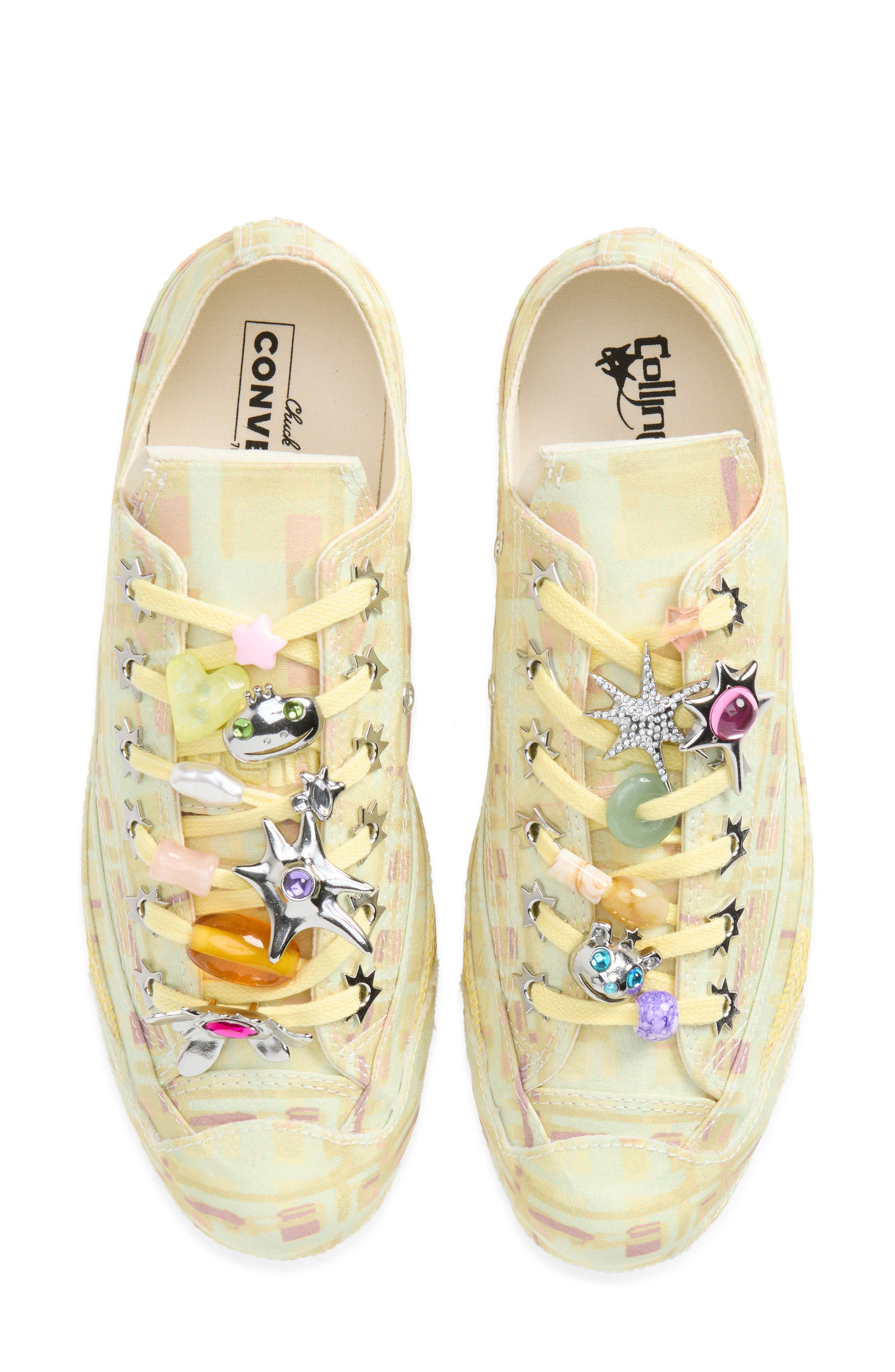 Chuck 70 Ox Sneaker, Alternate, color, MELLOW YELLOW/ ANTLER