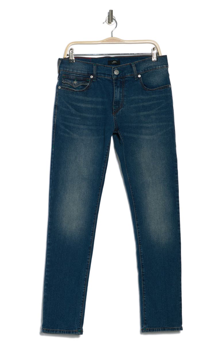 True Religion Brand Jeans Rocco Flap Skinny Leg Jeans, Alternate, color, 