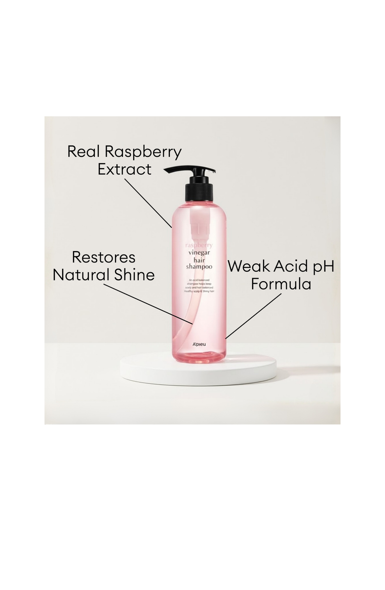 A’PIEU Raspberry Hair Vinegar Shampoo, Alternate, color, 