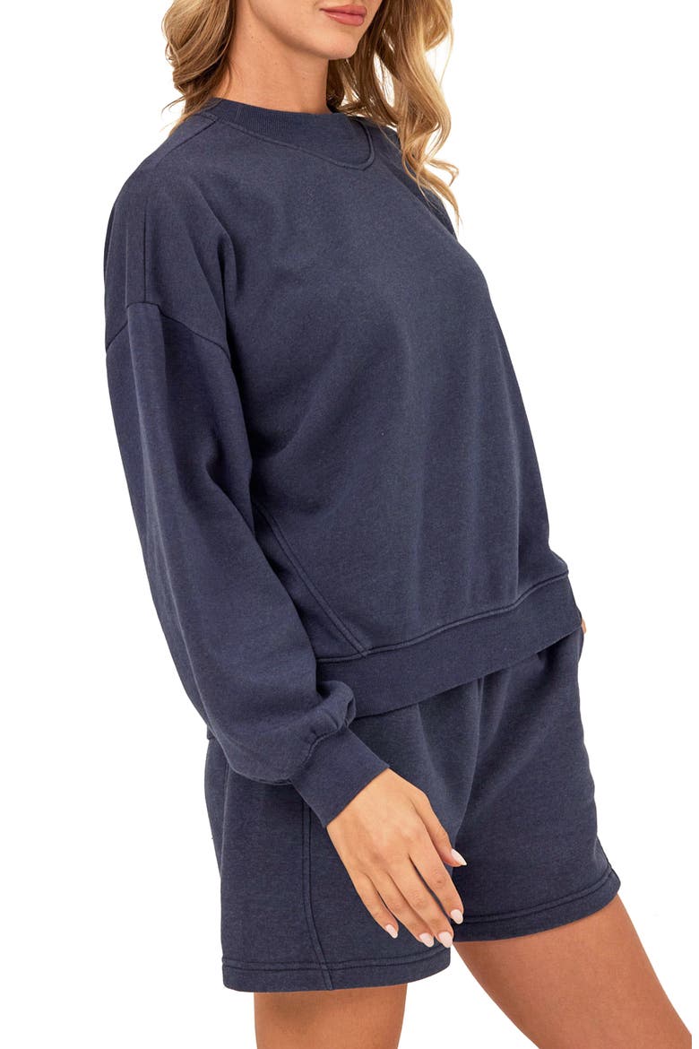 Kaitlyn Mineral Wash Sweatshirt, Alternate, color, STARGAZER