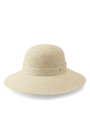 Helen Kaminski Corto Straw Sun Hat In Alabaster
