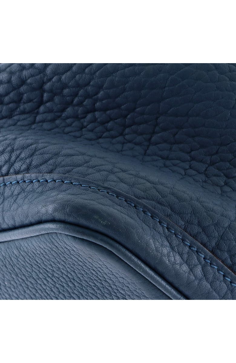 Pre-Owned Hermes Garden Party Tote Leather 36, Alternate, color, Bleu Tempete