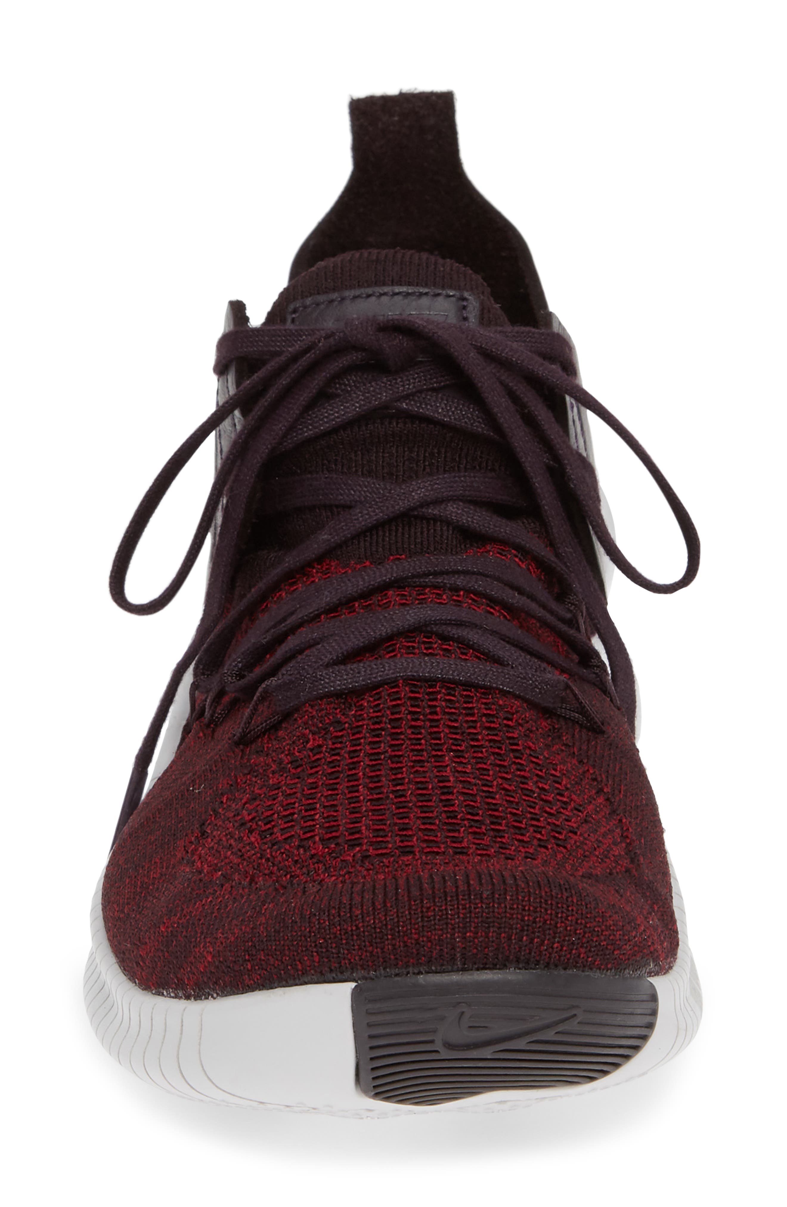 Free TR Flyknit 3 Training Shoe, Alternate, color, BURGUNDY ASH/ VAST GREY