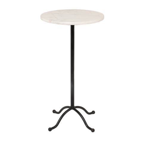 Round Pedestal Side Table