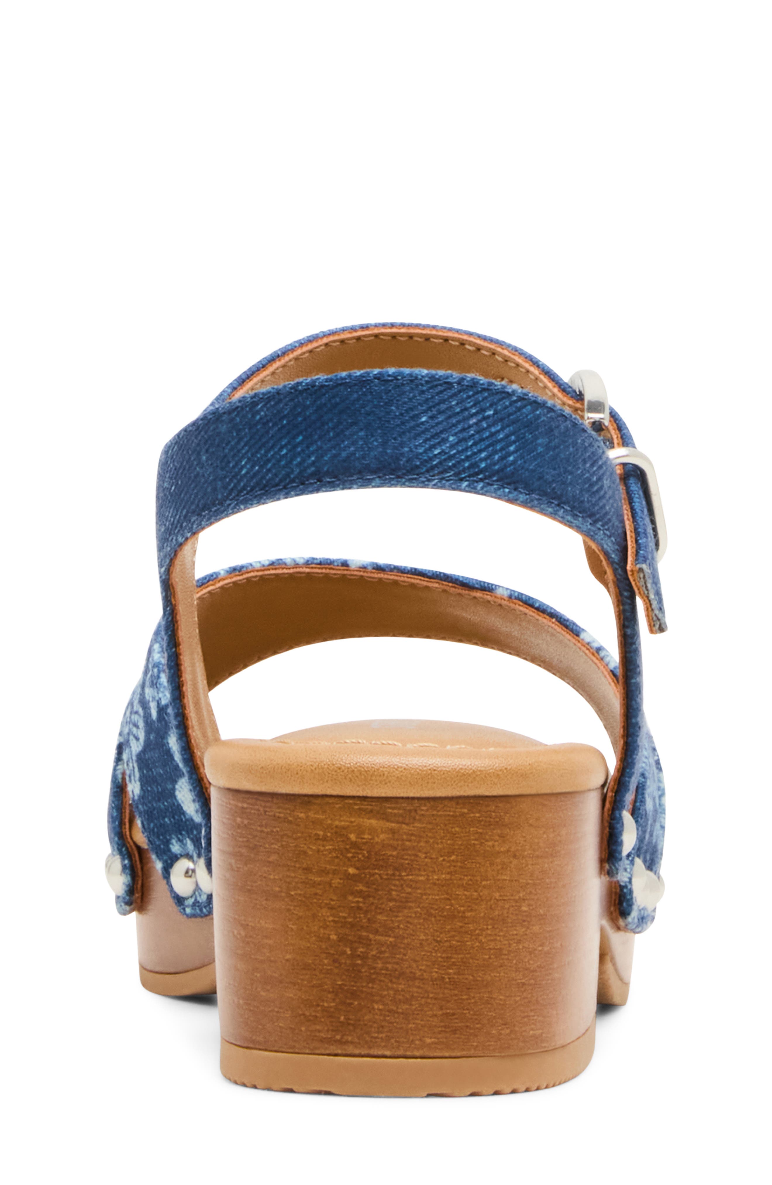 Kids' Mayson Platform Sandal, Alternate, color, DENIM