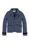 selected Navy Herringbone Fleece
