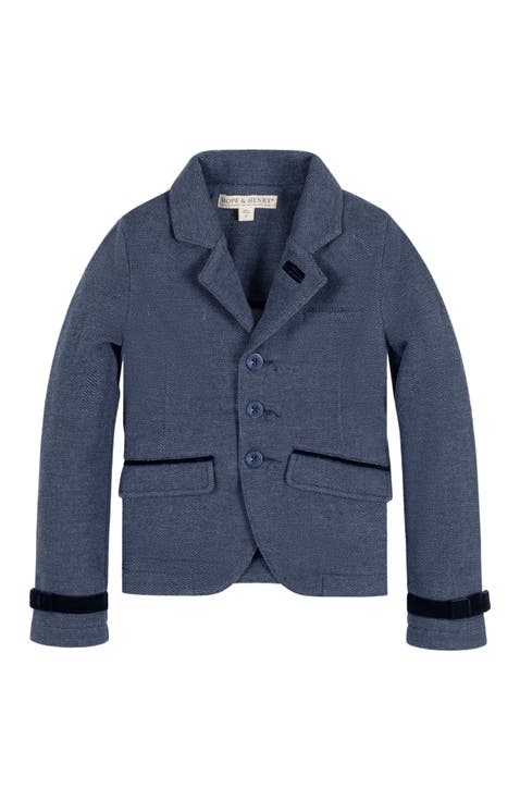 Girls' Dressy Fleece Riding Blazer, Toddler