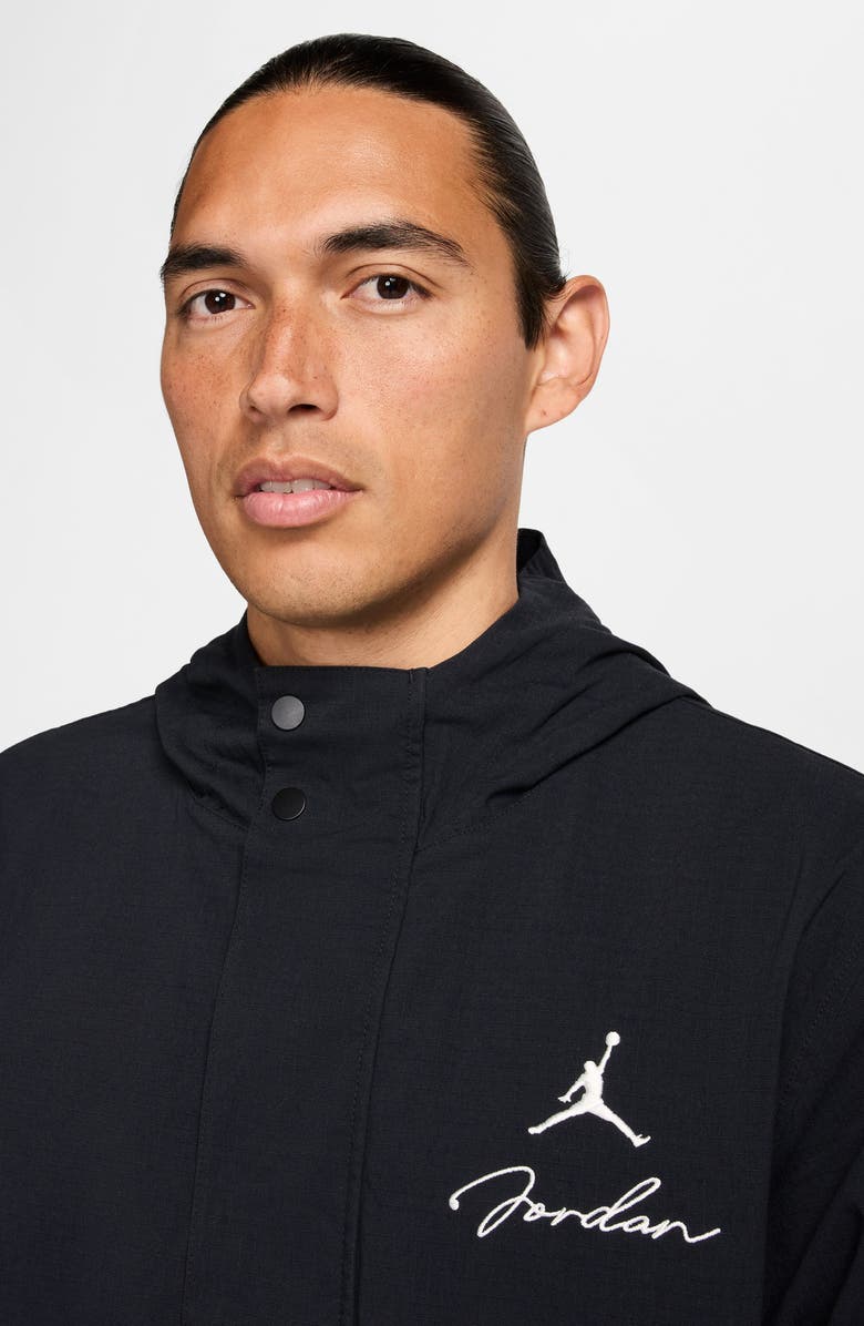 Nike MVP Relaxed Fit Stretch Ripstop Hooded Anorak, Alternate, color,