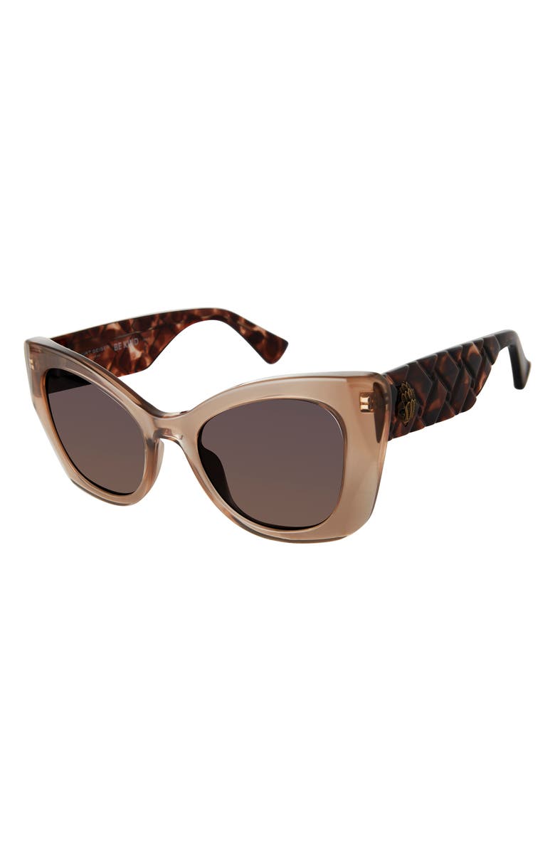 Kurt Geiger London 52mm Gradient Cat Eye Sunglasses, Alternate, color, 