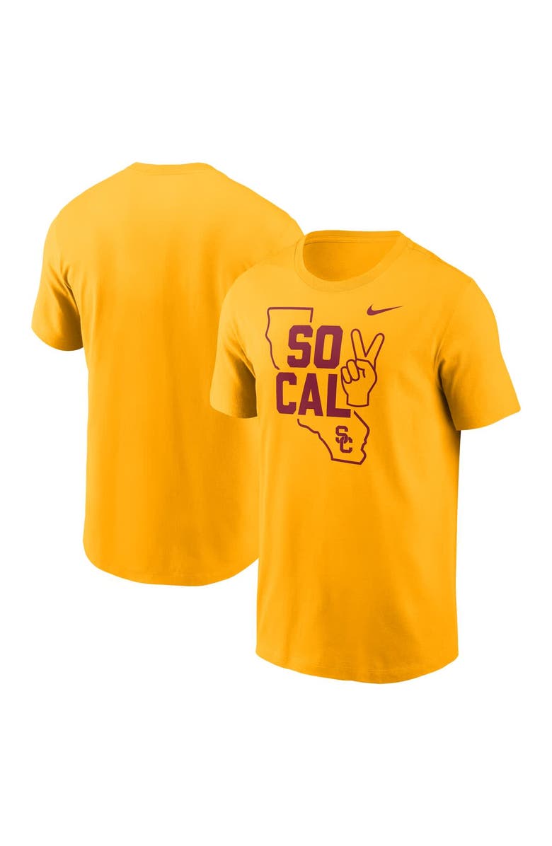 Nike Men's Nike Gold USC Trojans Campus Local T-Shirt, Alternate, color, Gold