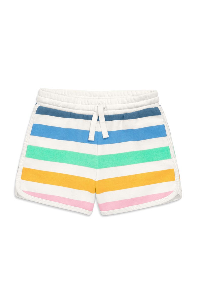 Primary Kids Recess Short In Candy Stripe, Alternate, color, Ivory Candy Stripe