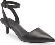 Nordstrom Pearla Kitten Heel Ankle Strap Pump
