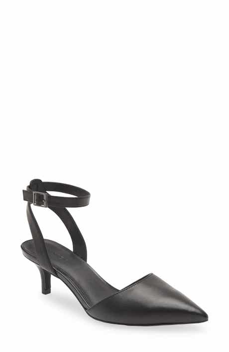 Nordstrom Pearla Kitten Heel Ankle Strap Pump