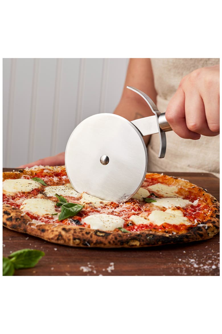 Stainless Steel Pizza Cutter, Alternate, color, STAINLESS STEEL