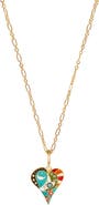 Karma and Luck Expansive Love Heart Charm Necklace