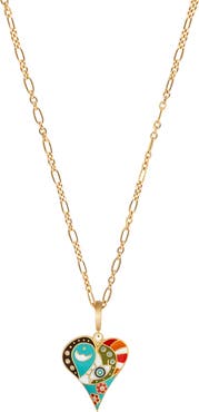 Karma and Luck Expansive Love Heart Charm Necklace
