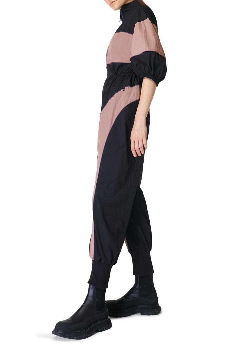 Sweaty Betty Statement Colorblock Nylon Jumpsuit, Alternate, color,