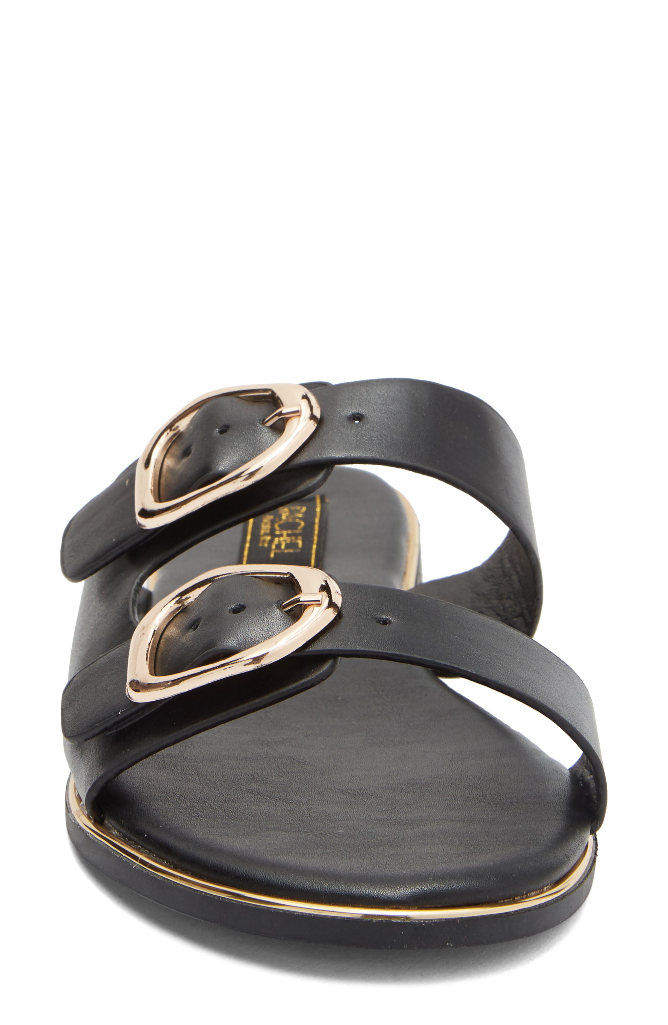 RACHEL Rachel Roy Vienna Slide Sandal, Alternate, color, Black