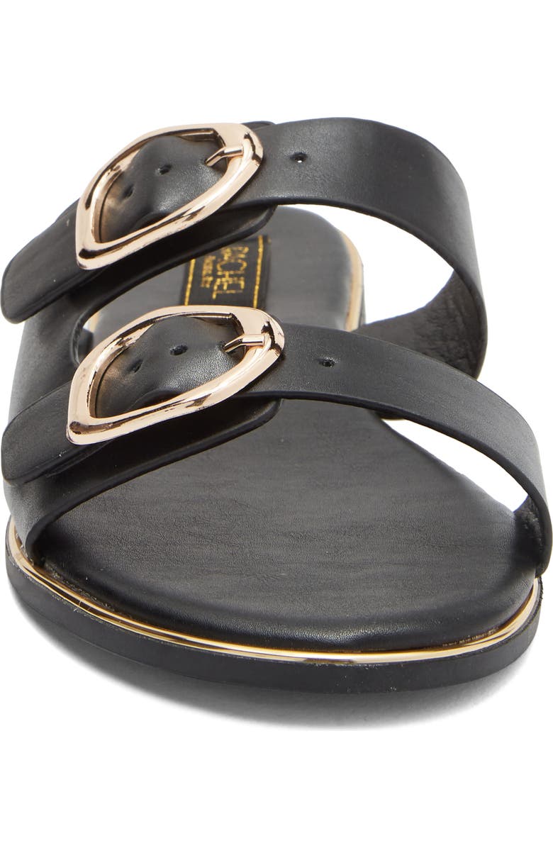 RACHEL Rachel Roy Vienna Slide Sandal, Alternate, color, Black