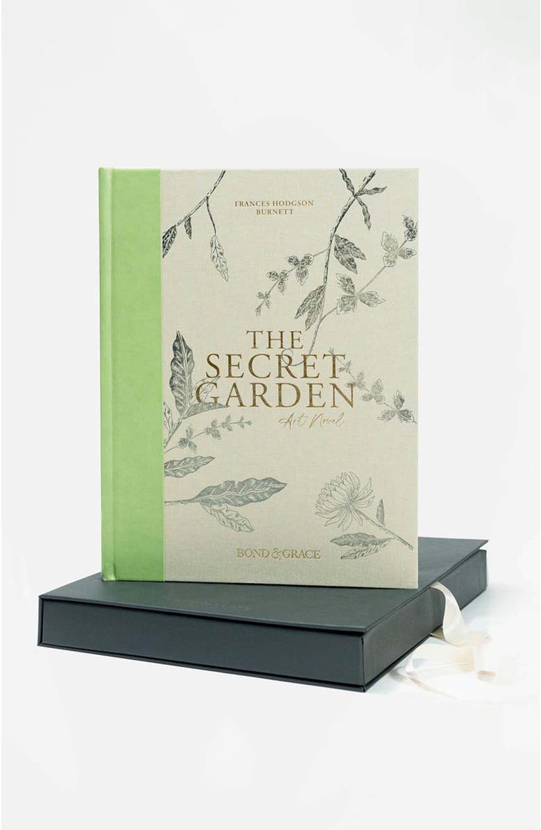 Bond & Grace The Secret Garden Art Novel Collector's Edition, Main, color, Green