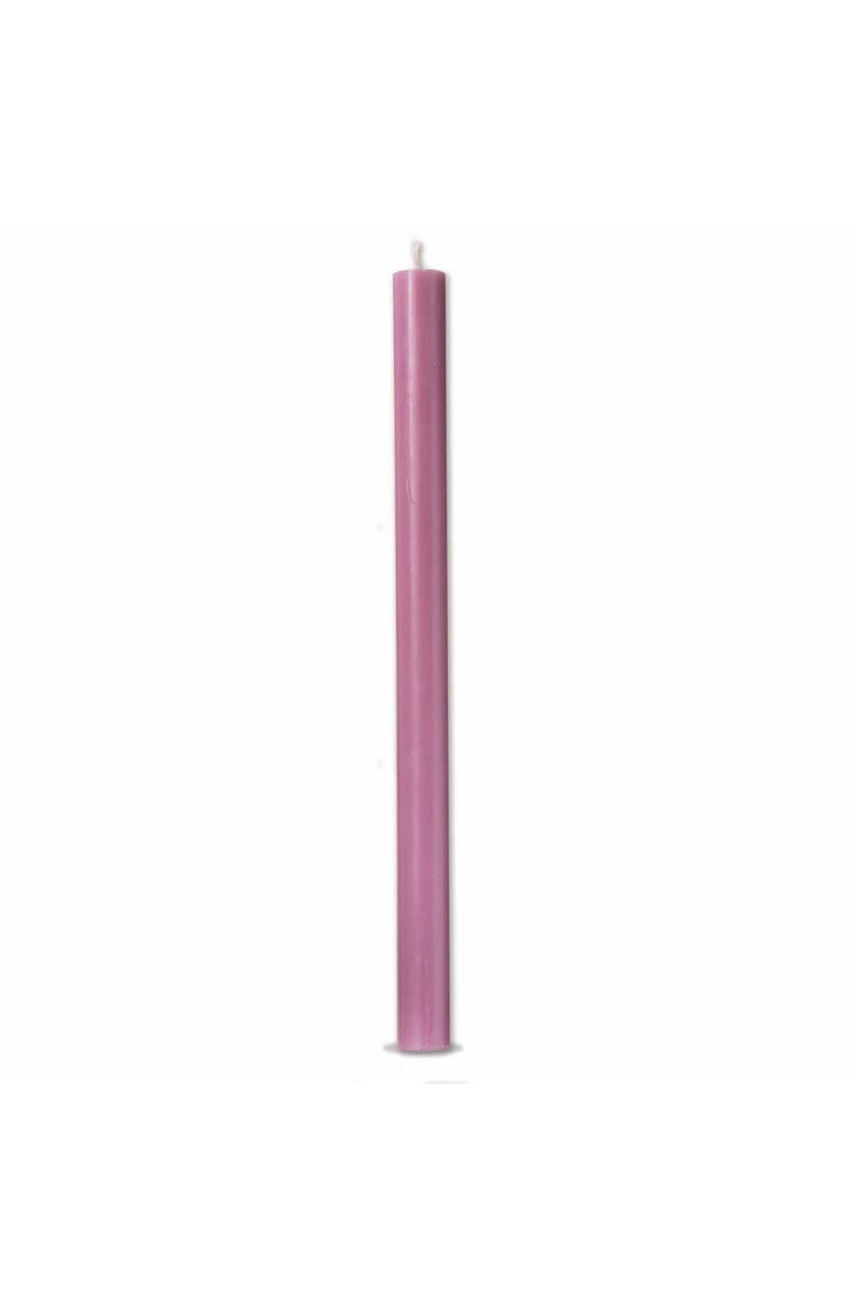 tag Color Studio Straight Taper Unscented Paraffin Wax Candle Lilac, Main, color, Purple