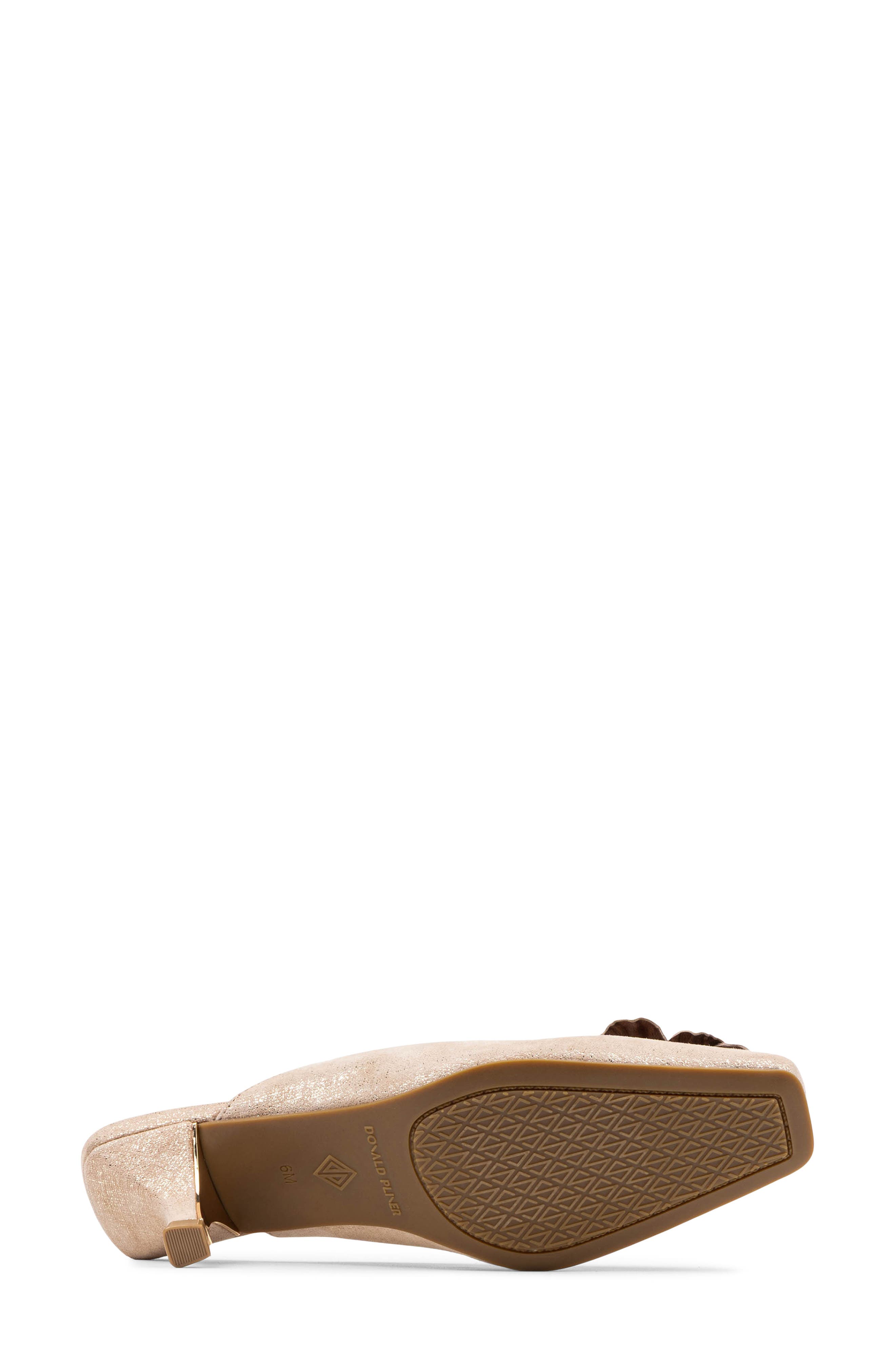 Kalinna Square Toe Mule, Alternate, color, PLATINO