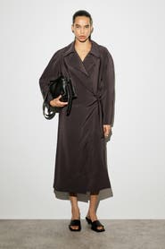 COS Utility Trench-Style Midi Dress
