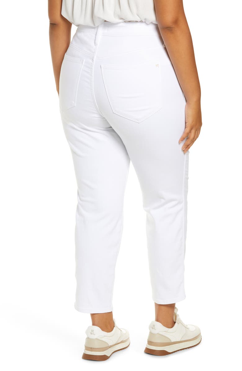 Madewell Stovepipe Jeans, Alternate, color, Pure White