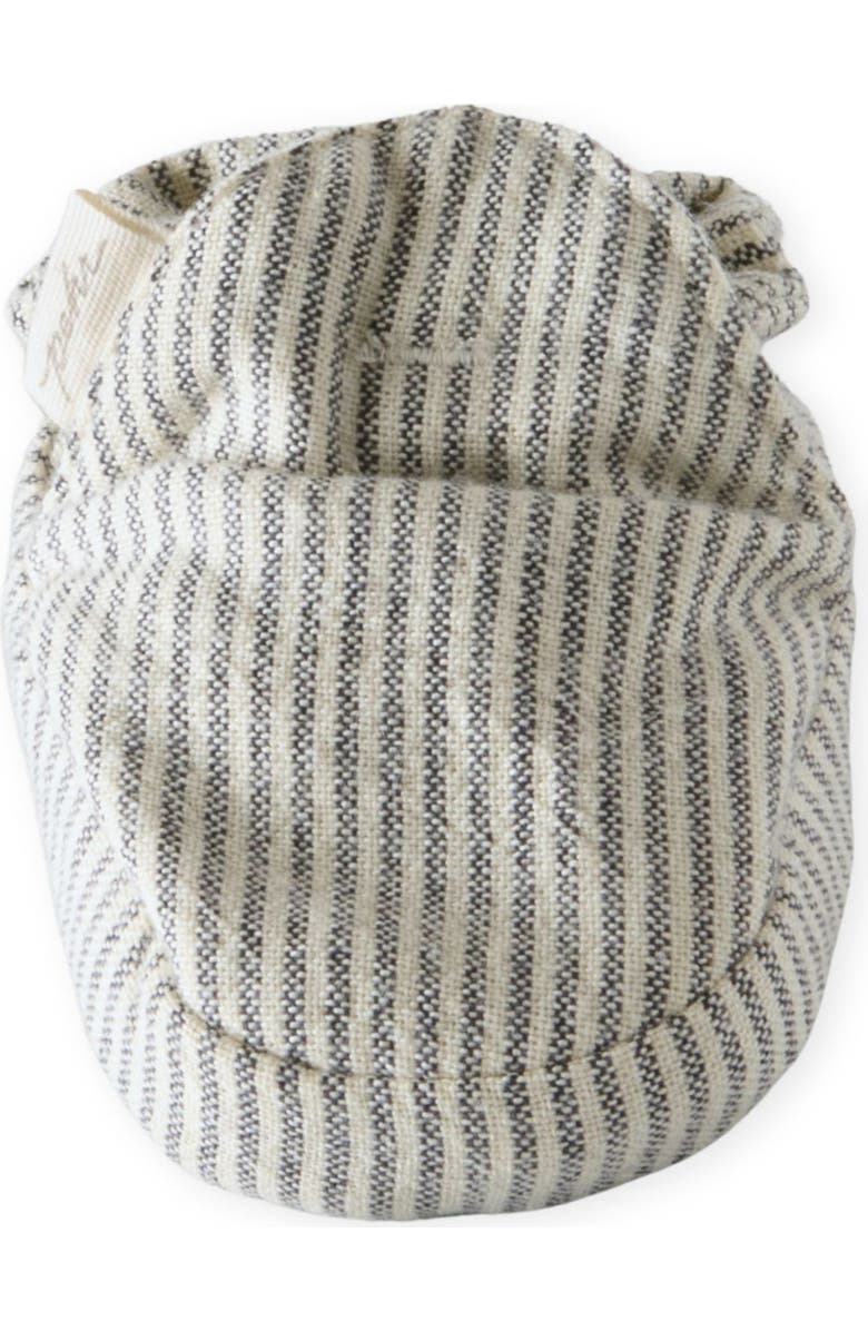 Pehr Organic Cotton Railroad Bootie, Alternate, color, Railroad