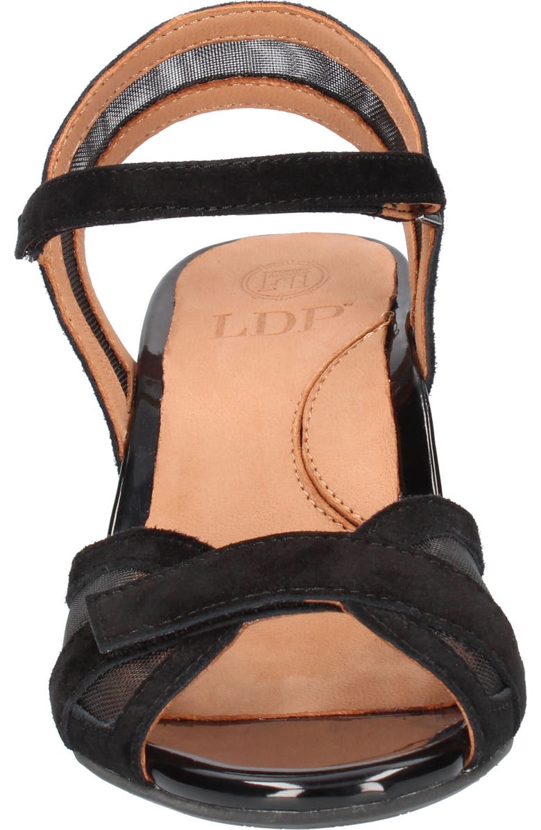 L'Amour des Pieds Mahiya Block Heel Sandal, Alternate, color, Black