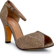 CHELSEA CREW Lola Metallic Ankle Strap Sandal