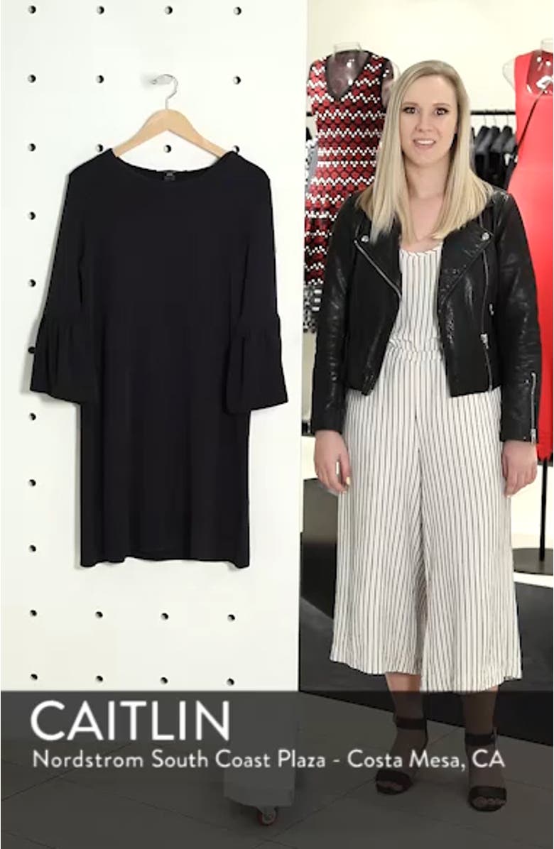 Paros Sudan Bell Sleeve Shift Dress, sales video thumbnail