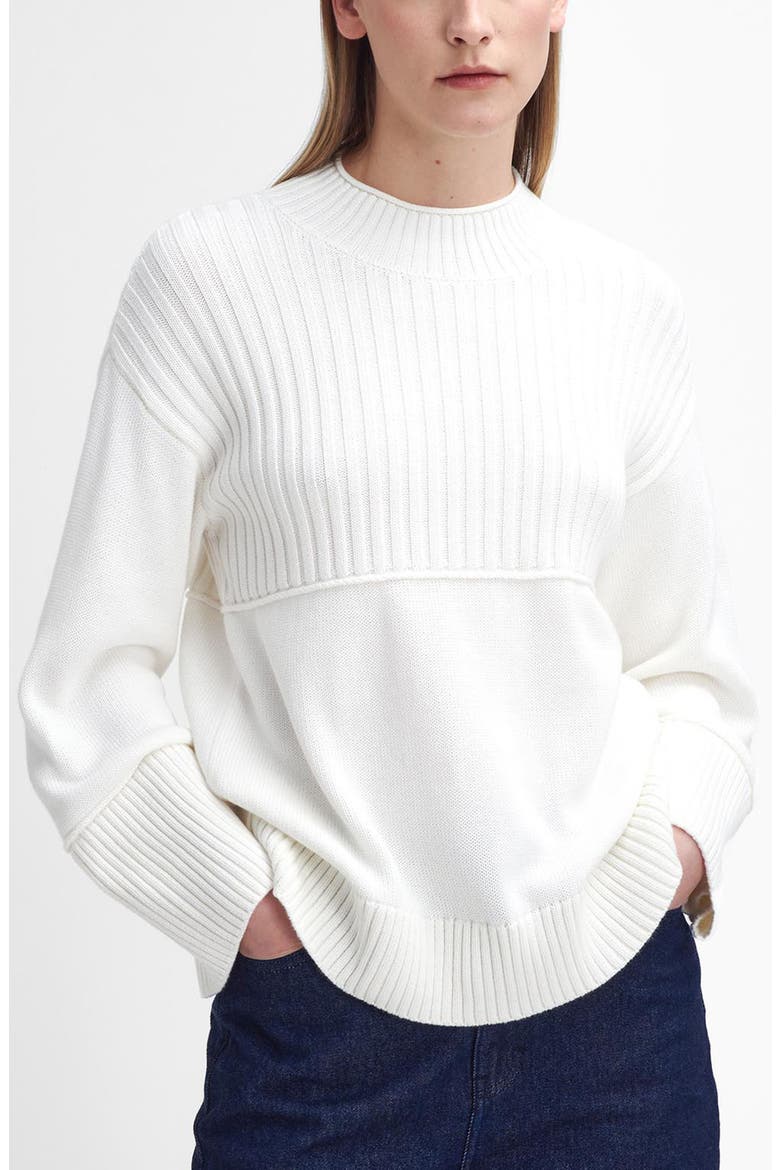 Andi Knitted Jumper Sweater, Main, color, ECRU