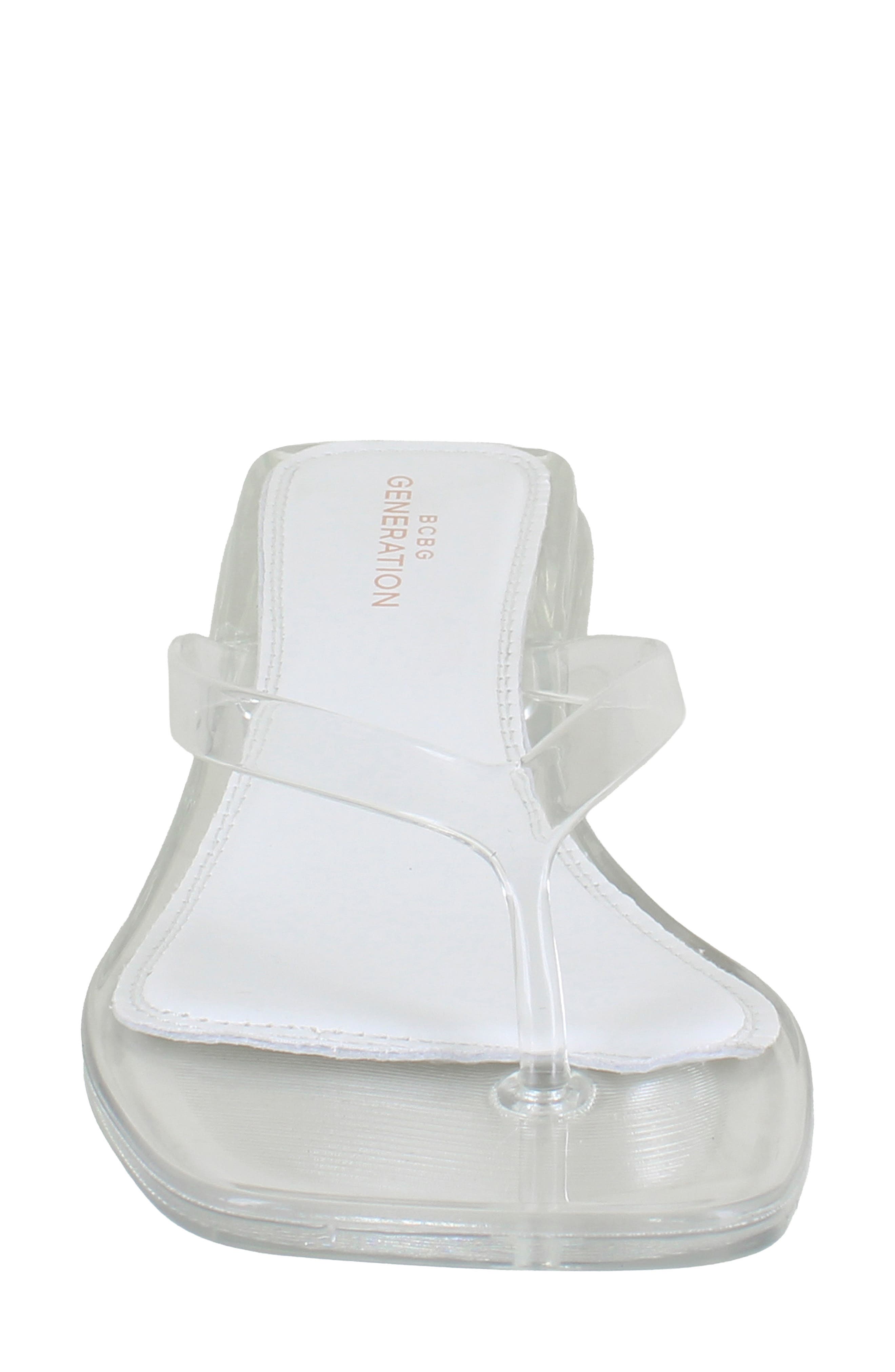Tassi Sandal, Alternate, color, CLEAR