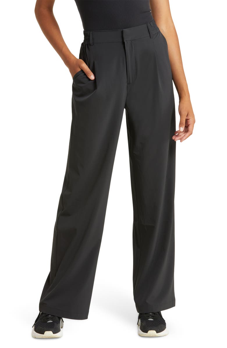 Alo Pursuit High Waist Wide Leg Pants, Main, color,