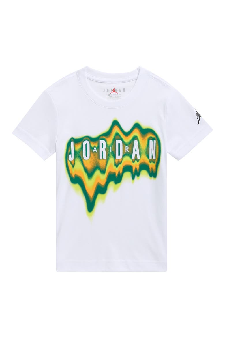 Kids' Heatmap Graphic T-Shirt, Main, color, WHITE