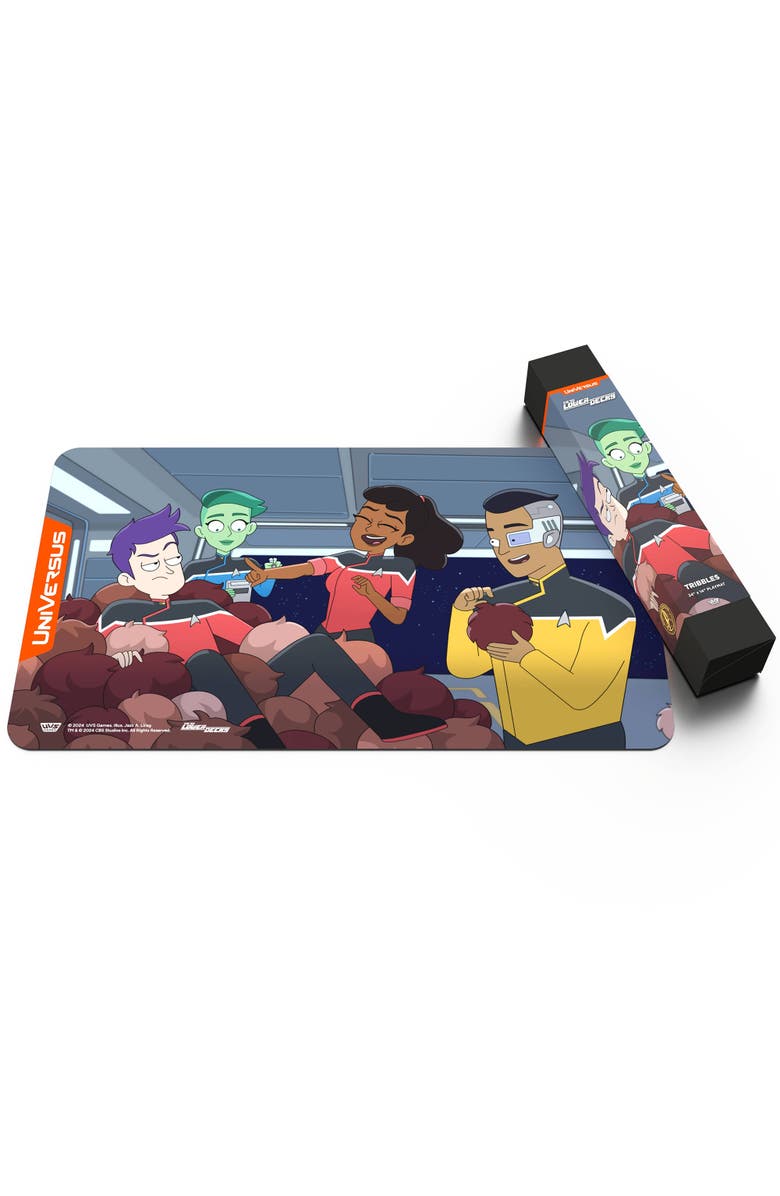 UniVersus Star Trek Lower Decks Tribbles Playmat, Alternate, color, 