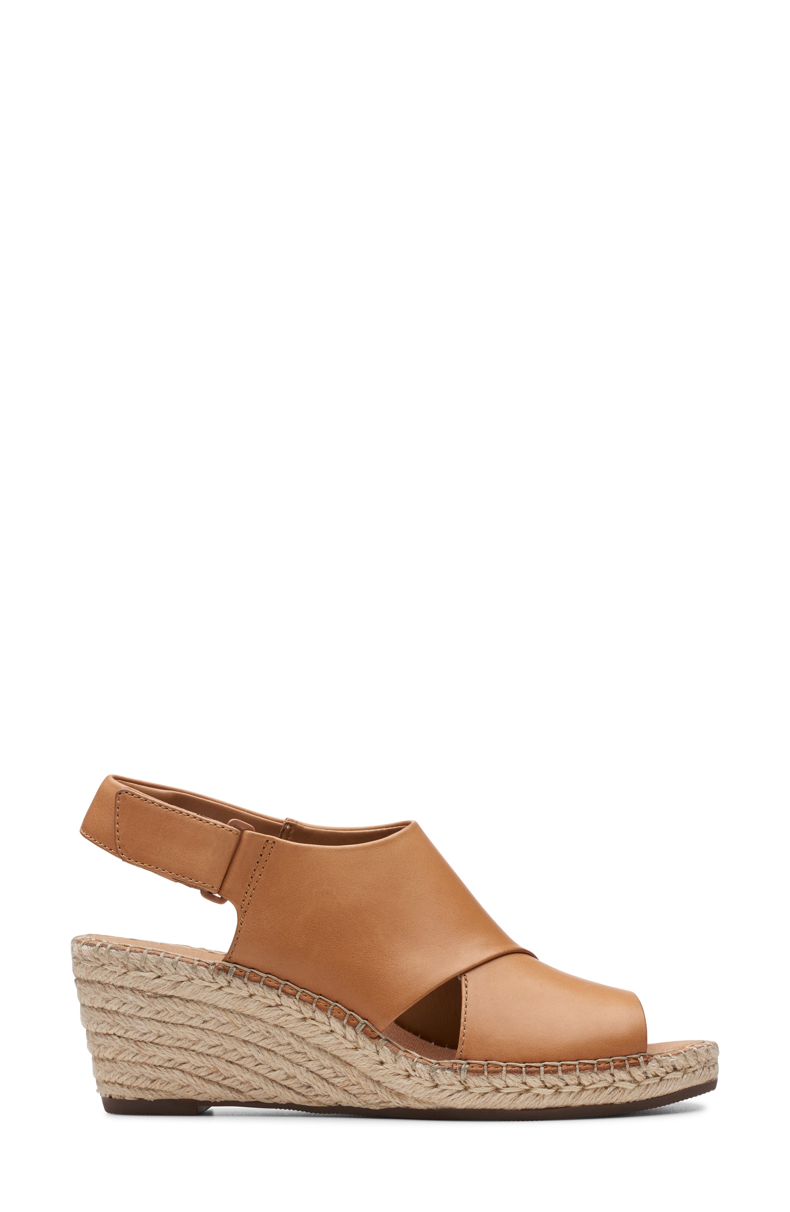 Petrina Abby Espadrille Wedge, Alternate, color, LIGHT TAN LEATHER