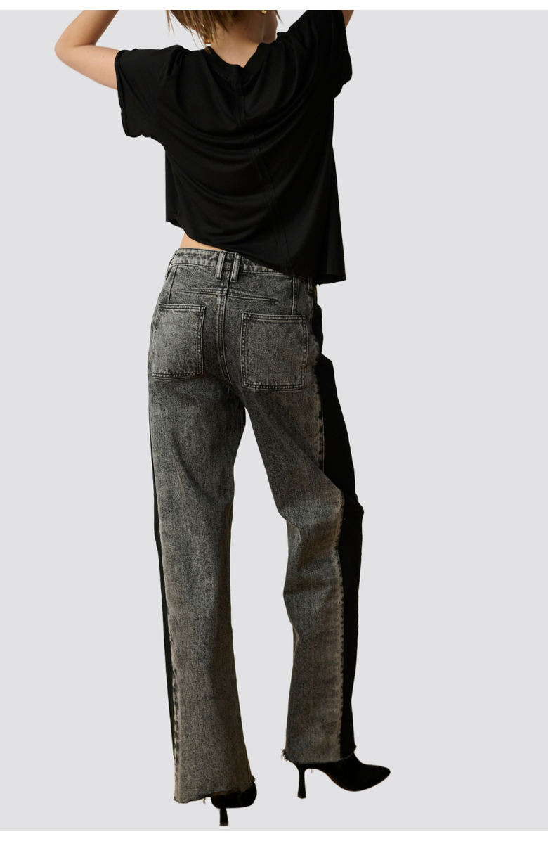 TT Studios Amelia Contrast Jean, Alternate, color, Wall St.