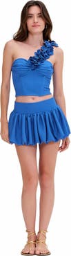 PatBO Merian Knit Mini Skirt