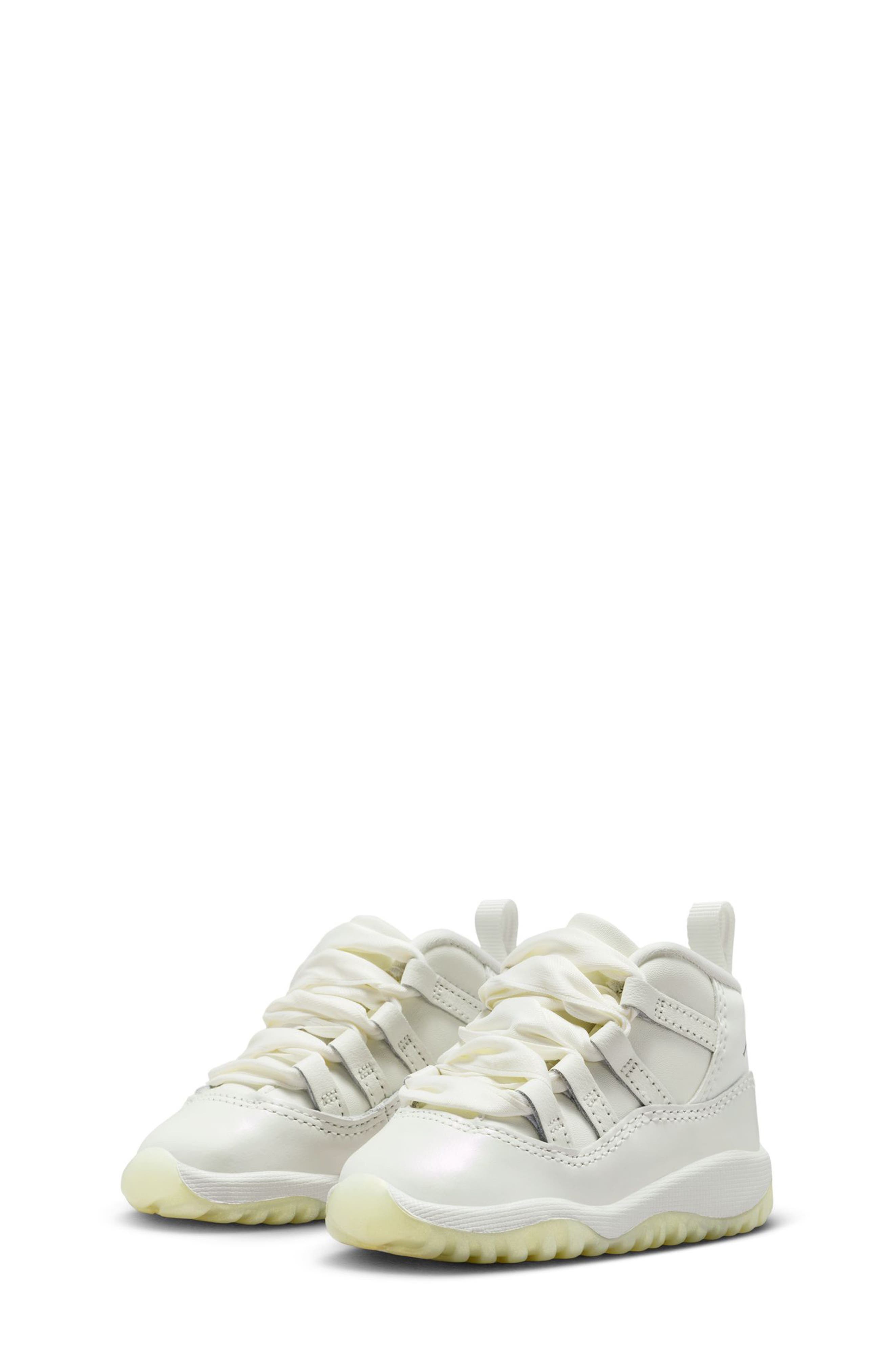 Nike Jordan 11 Retro Lace-Up Sneaker, Alternate, color, Sail/ Pearl Grey