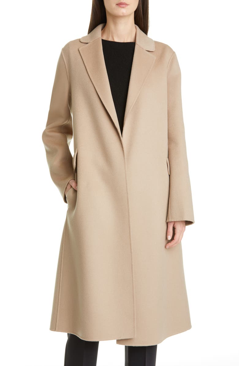 Max Mara Polly Wool Wrap Coat, Main, color,